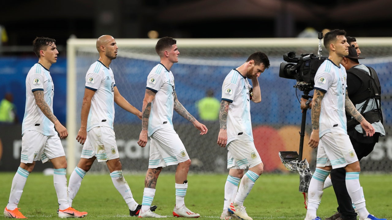 Argentina again facing early elimination at Copa America